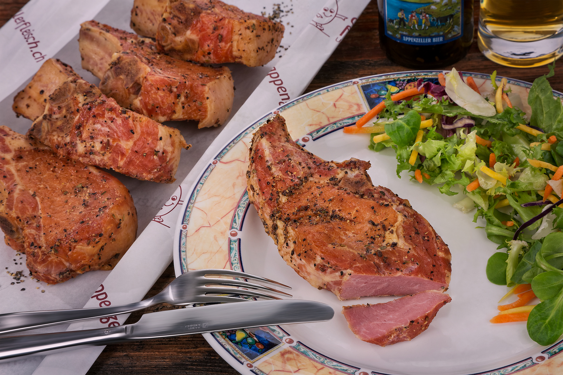 Appenzeller Kotelett geräuchert