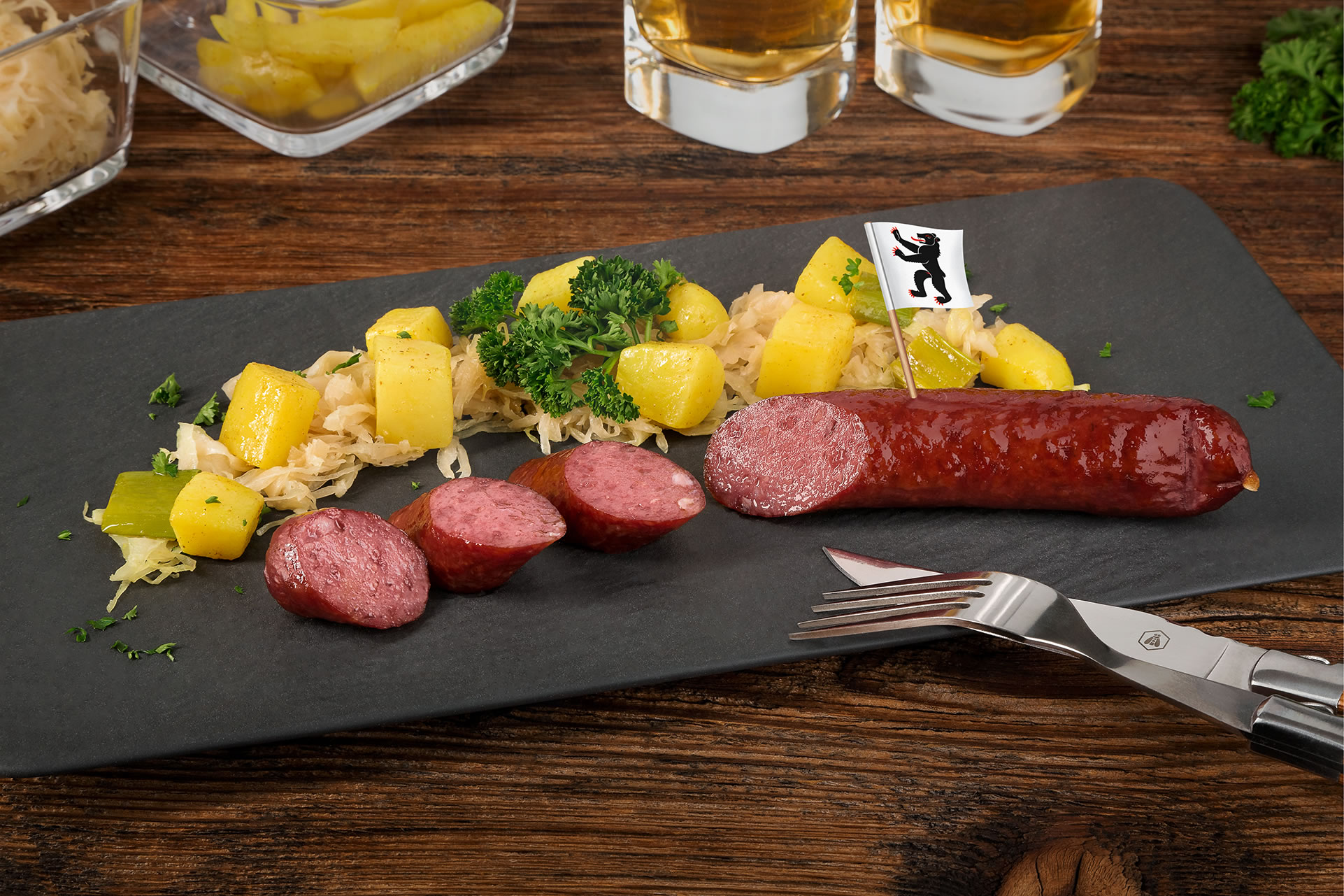 Bauernwurst Paar Bauernwurst Paar