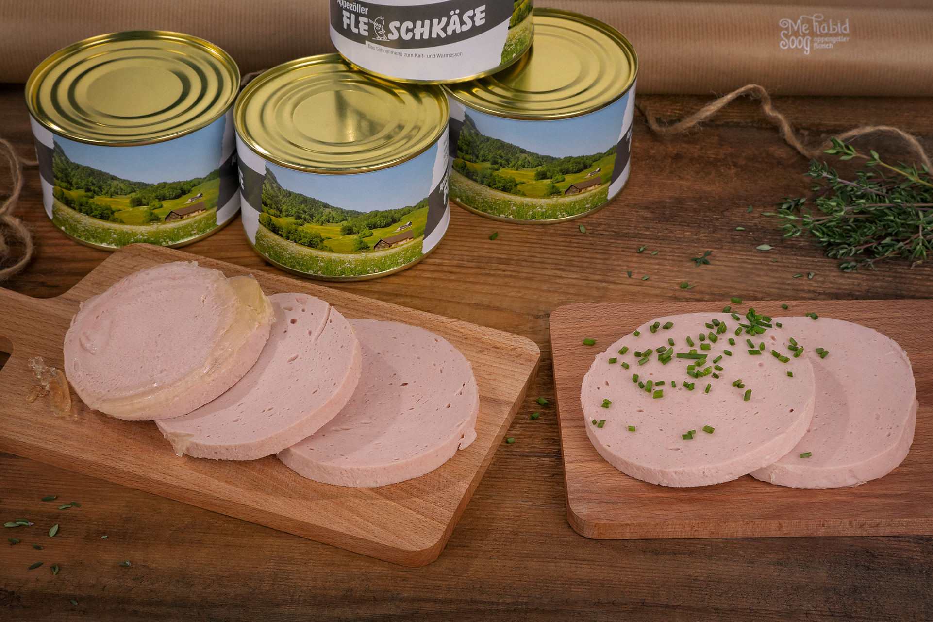 Delikatess Fleischkäse Halbkonserve